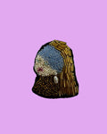 girl with a pearl earring brooch